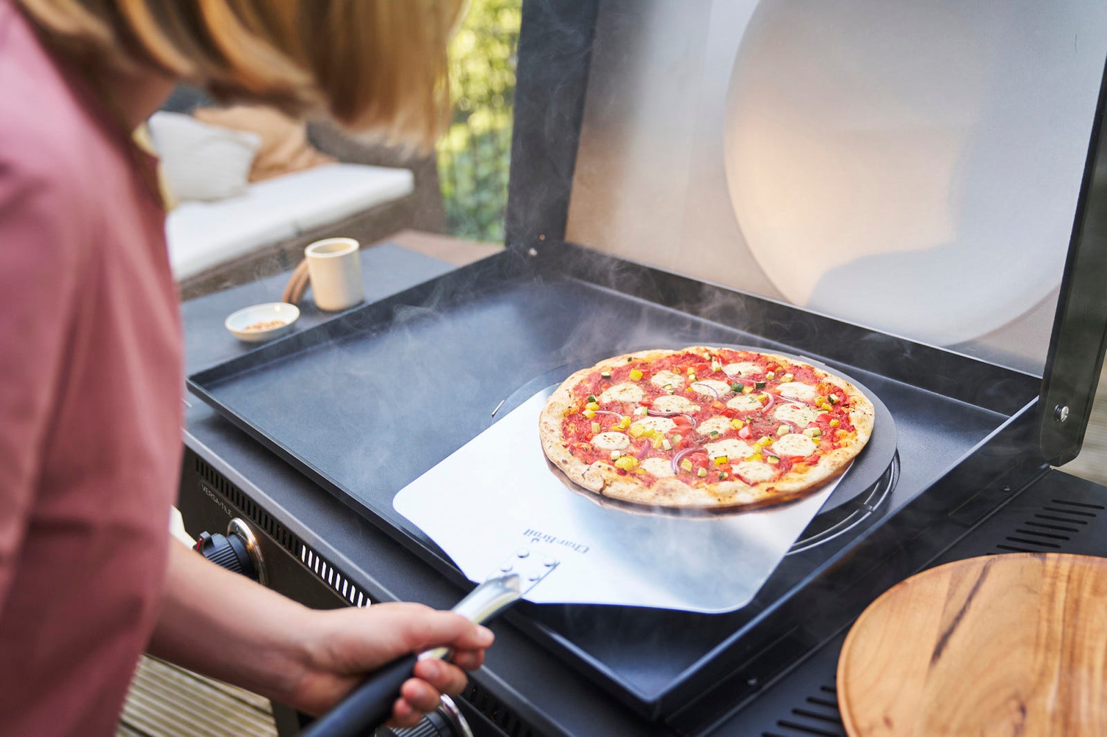 Pizzaovn med kuppel til lækker pizza