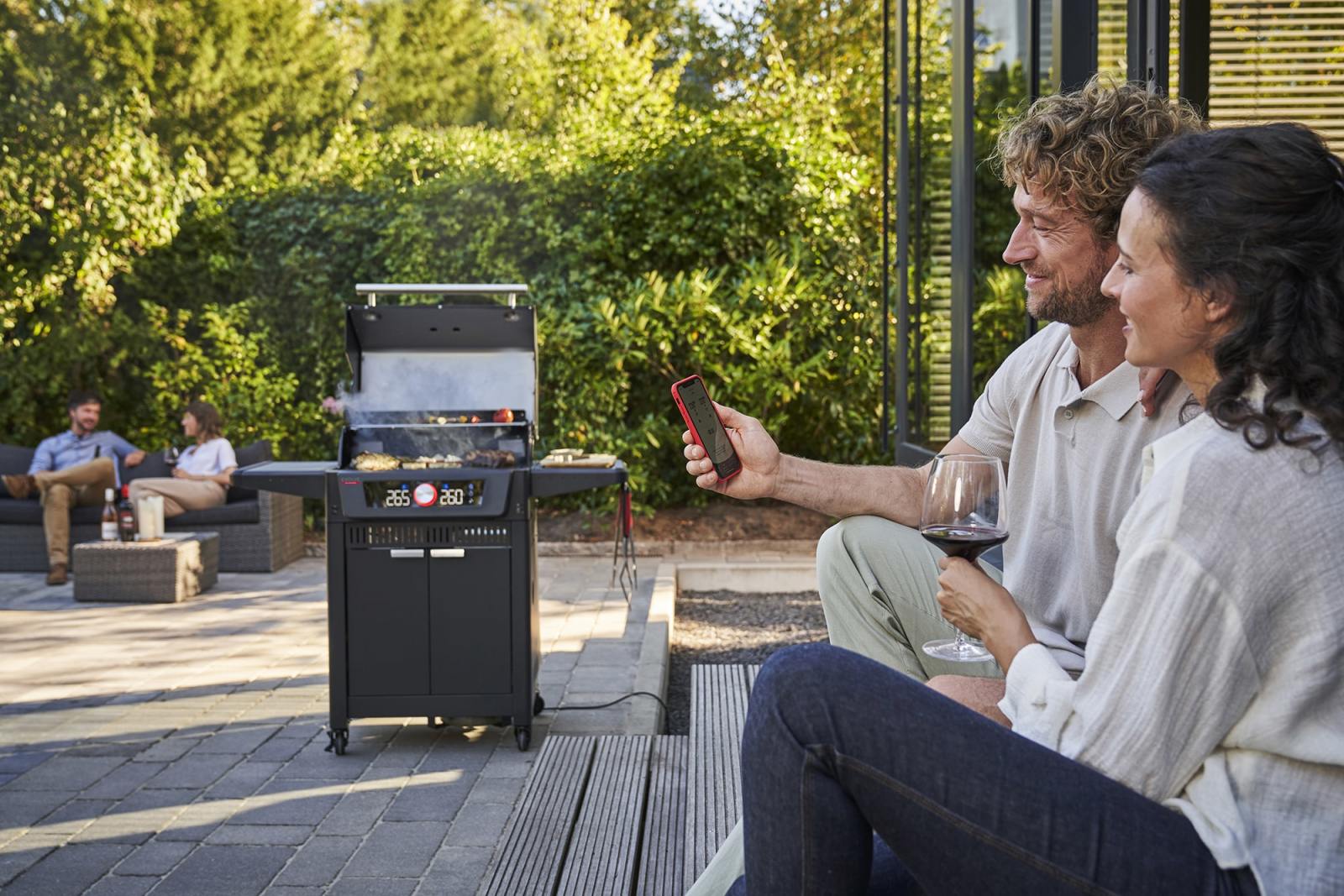 Perfekt grilloplevelse på to grillzoner